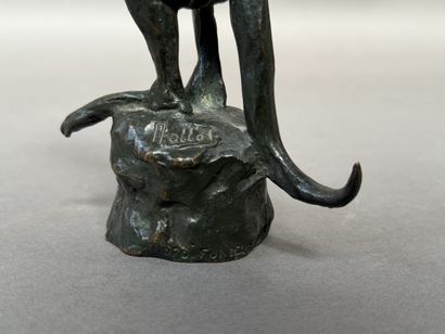 MOTTET (19th–20th centuries). Kangaroo. Bronze...