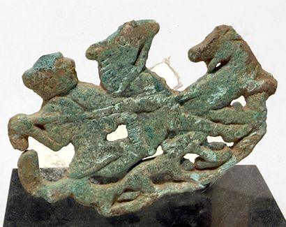 LURISTAN (1200-600 avt JC) (?). PLAQUE de...