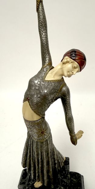 CHIPARUS (In the style of). Oriental dancer....