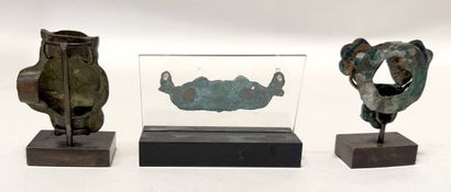 CHINE, période archaïque. Deux COULANTS de...