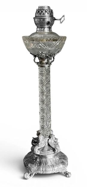 BACCARAT (Attribué à) Très importante LAMPE...