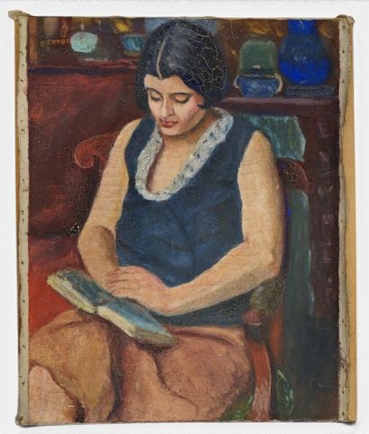 Roderic O’CONOR (1860-1940) Femme à la lecture....