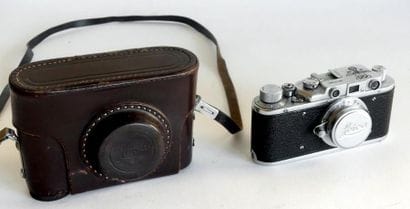COPIE RUSSE d'un APPAREIL de photo LEICA,...