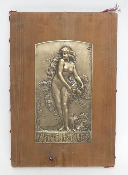 COUDRAY. PLAQUE La Viticulture