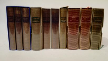 BIBLIOTHEQUE DE LA PLEIADE. 3 vol. Les milles...