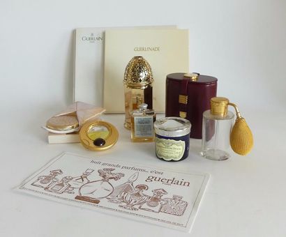 Guerlain - (années 1920-2000) , lot comprenant...