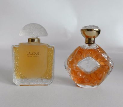 Lalique Parfums (années 2000). Lot comprenant...