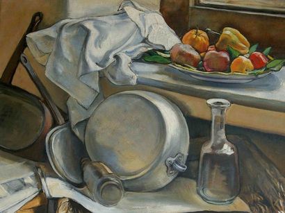 Antoine d'USSEL (1912-1989) Nature morte...