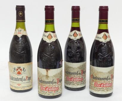 Lot de 4 BLLES de Chateauneuf du Pape : 3...