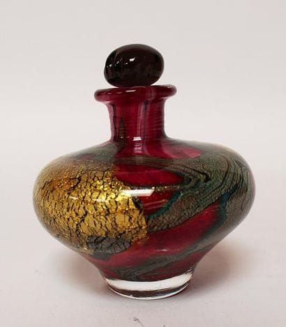 Raymond BRANLÉ (1940). Petit FLACON en verre...