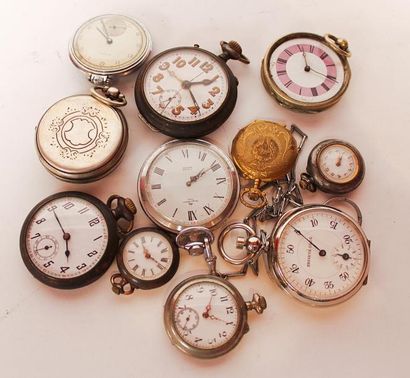 Lot de MONTRES gousset