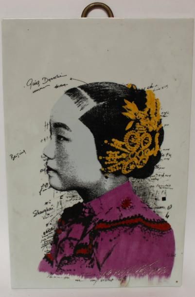 Fabienne Jouvin. PLAQUE porcelaine PROFI...