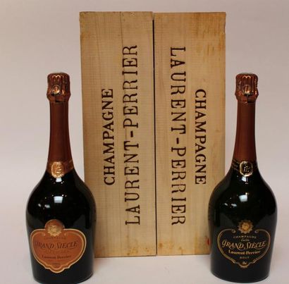 Lot de 2 BLLES de CHAMPAGNE dont 1 BLLE Laurent...