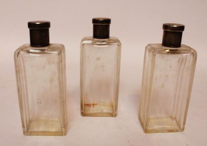 KELLER. Trois FLACONS de TOILETTES