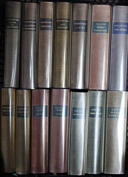 Bibliothèque de La Pléiade, 14 vol. 5 vol.,...
