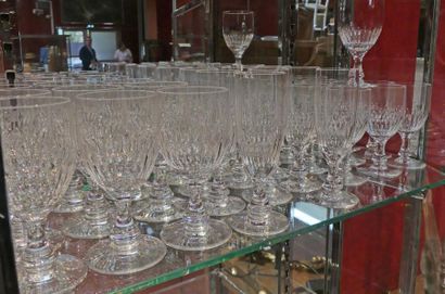 BACCARAT. Partie de service comprenant 12...