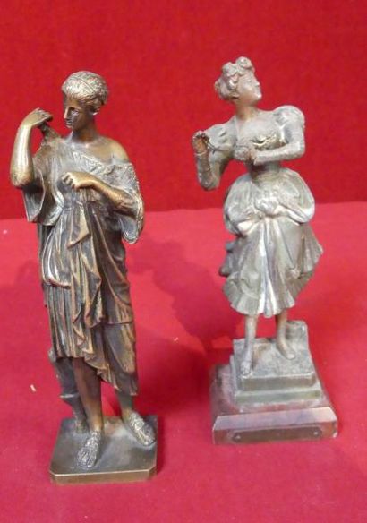 Sujet en bronze figurant Vénus d'après l'antique....