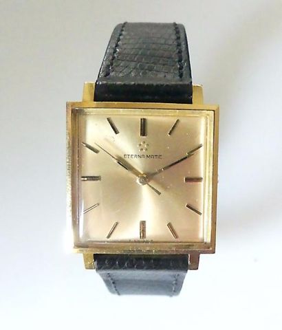 ETERNAMATIC. MONTRE BRACELET en or jaune,...