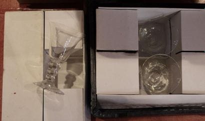 Geneviève LETHU. Modèle Laurene, six verres...