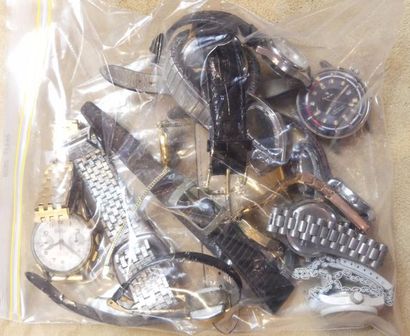Lot de montres diverses. 