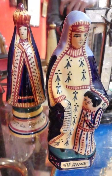 HENRIOT QUIMPER. Saint-Anne et Notre-Dame...