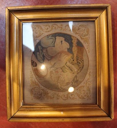 Tapisserie au petit point, La Madone