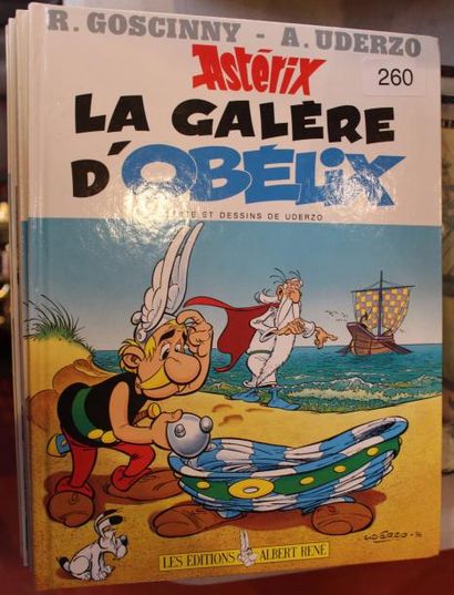 Douze volumes Astérix