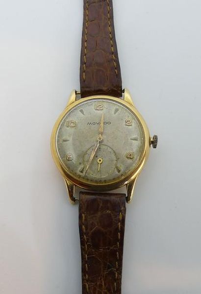 MOVADO. MONTRE BRACELET, le boitier rond...