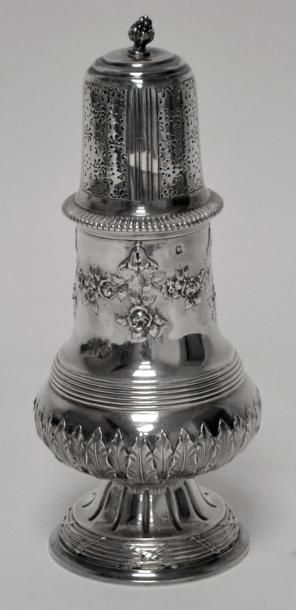 CARDEILHAC SAUPOUDREUSE en argent de forme...