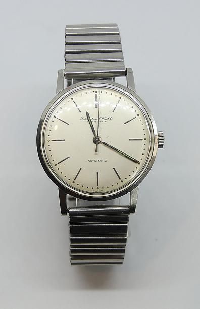IWC SCHAFFHAUSEN. MONTRE BRACELET en acier,...