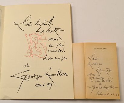 MATHIEU Georges (1921-2012)SOIREE de THEATRE...