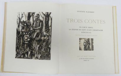Gustave FLAUBERT. Trois Contes. Un cœur simple,...