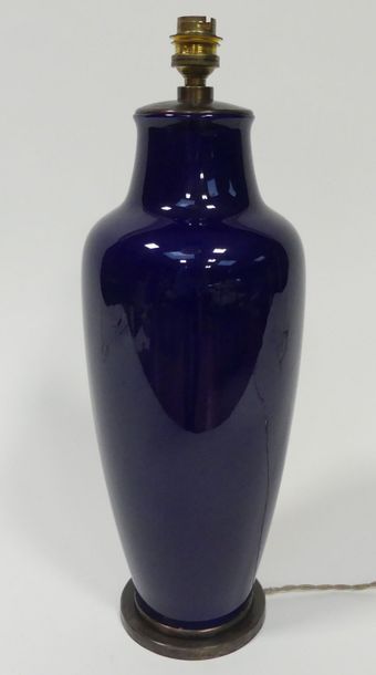 MANUFACTURE NATIONALE DE SEVRES PIED de LAMPE...