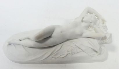 E. FAIVRE, Diane alanguie sortant du bain....