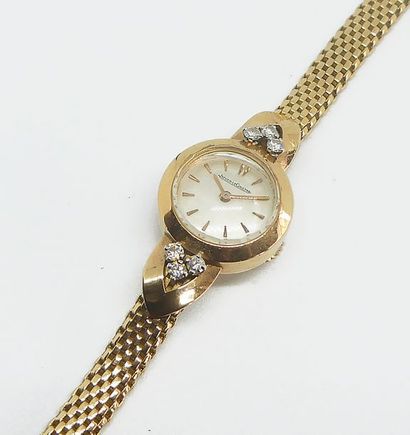 JAEGER LeCOULTRE. MONTRE BRACELET de dame...