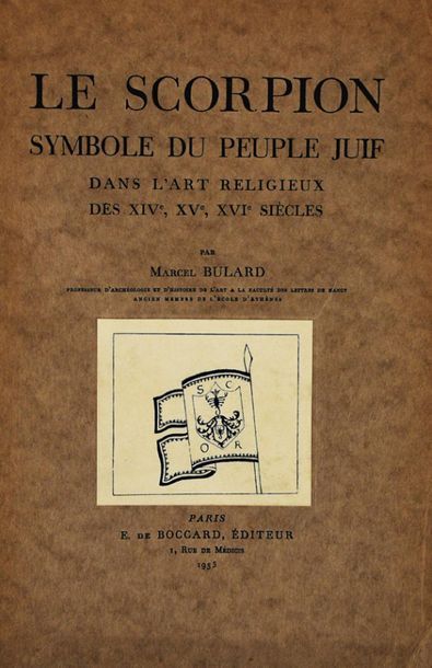 BULARD (M). LE SCORPION SYMBOLE DU PEUPLE...