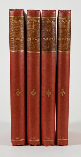 DUMAS (Alexandre). LE CORRICOLO. Paris, Dolin,...