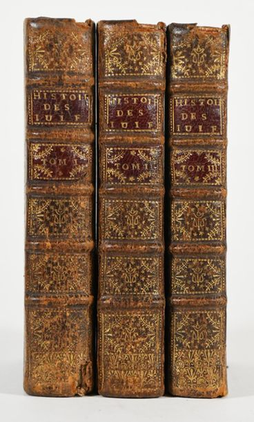 FLAVIUS (J.). HISTOIRE DES JUIFS. Paris,...