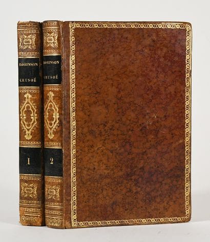 FOE (Daniel de). AVENTURES DE ROBINSON CRUSOE,...