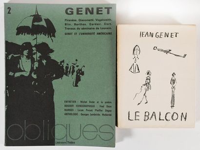 GENET (Jean). LE BALCON. Décines, l'Arbalète,...