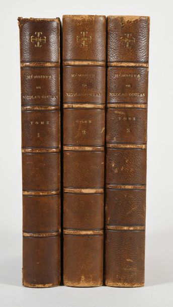 GOULAS (Nicolas). MEMOIRES. Publiés pour...
