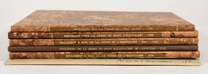 [MONTPELLIER] – COLLECTION de 6 publications...