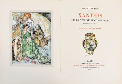 SAMAIN (A.). XANTHIS OU LA VITRINE SENTIMENTALE....