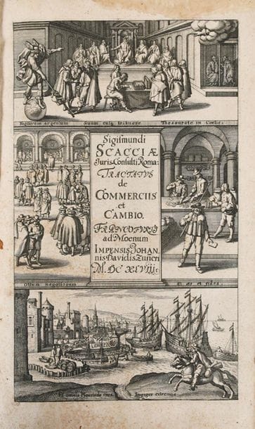 SCACCIAE (Sig.). DE COMMERCIIS ET CAMBIO....