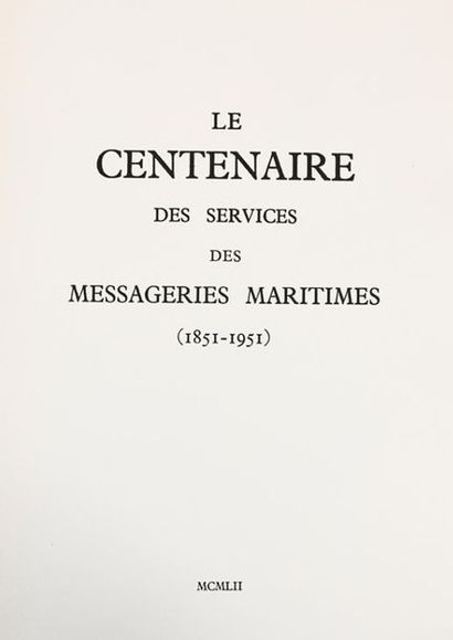 SIEGFRIED (A.) - THARAUD (J. et J.). LE CENTENAIRE...