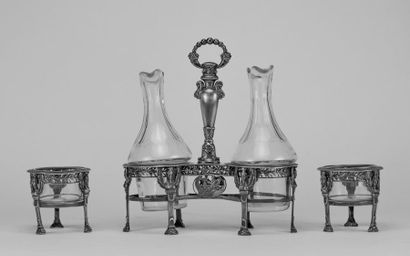 Set consisting of an oil and vinegar maker...