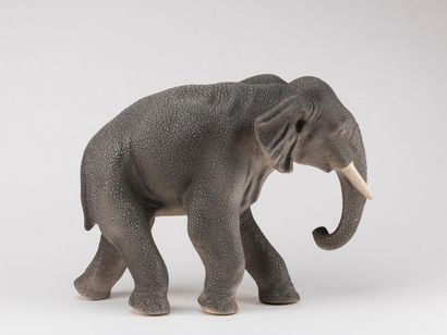 SEVRES and VINSARE attributed to. Elephants....