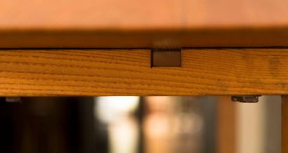 Pierre CHAPO (1927-1987). Dining table model...