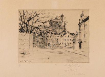 *Alix ANTOINE (1953 ). The Mont des Arts...
