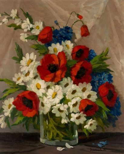 Paul André Jean ESCHBACH (1881-1961). Bouquet...